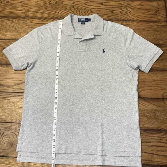 Polo Ralph Lauren Classic Fit (Gray / Grey) Short Sleeve Shirt Men’s Size Large - Picture 1 of 8